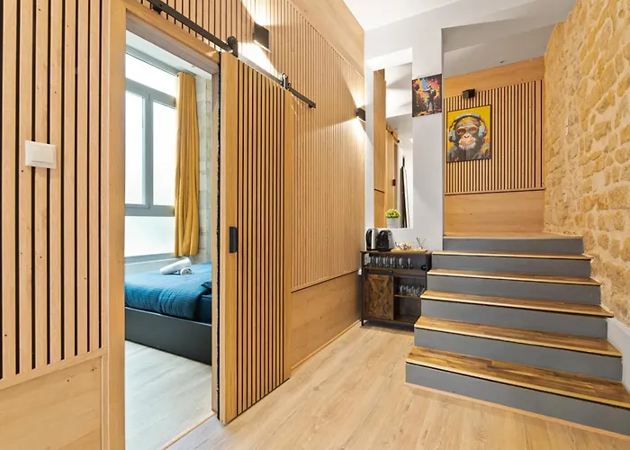 아파트 Splendid Quartier Palais Royal Free Netflix 파리